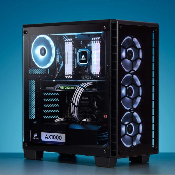 Imagem de Cabo Corsair Premium com capa individual PCIe azul