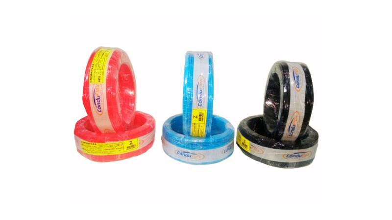 Cabo de 1,5mm com Rolo de 100mts Anti Chama Flexivel Varias Cores a Pronta Entrega - Conduflex Imagem de Cabo de 1,5mm com Rolo de 100mts Anti Chama Flexivel Varias Cores a Pronta Entrega