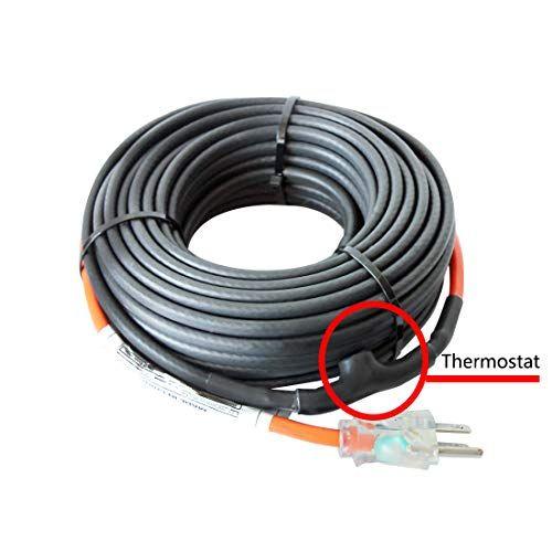 Imagem de CABO DE aquecimento do tubo pré-montado HEATIT JHSF 30 pés 120V Auto-Regulação