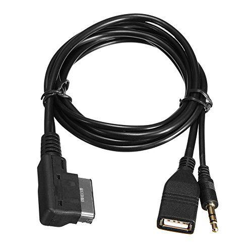 Imagem de Cabo de áudio Keenso AMI USB 3,5 mm Aux para S5 Q5 Q7 A3 A4L A5 A1