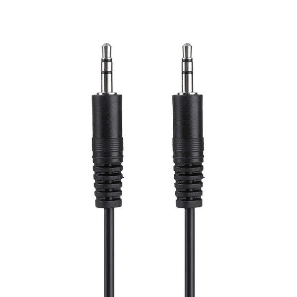 Imagem de Cabo de áudio Pomya macho para macho, conector estéreo de cobre de 3,5 mm, 10 m