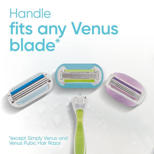 Imagem de Cabo de barbear e recargas de 4 lâminas Gillette Venus Extra Smooth