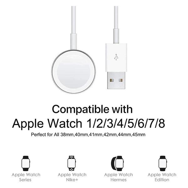 Imagem de Cabo de carregamento sem fio magnético sem fio portátil compatível com Apple Watch