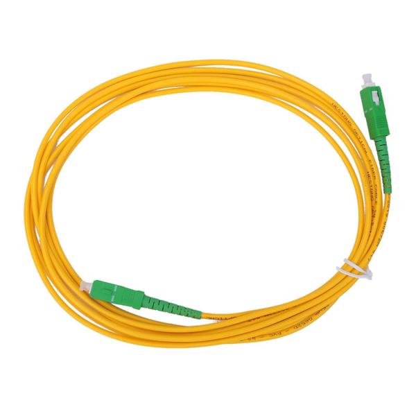 Imagem de Cabo de conexão de fibra óptica Hilitand 3M de modo único SC/APC x2