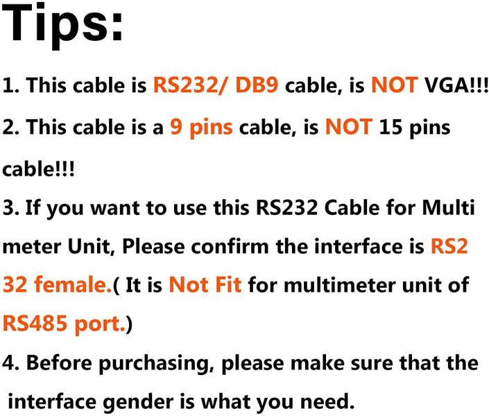 Imagem de Cabo de criação de adaptador USB para RS232 Fêmea DB9 1m com PL2303