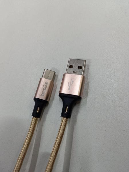 Imagem de Cabo de dados e carga USB/C Tipo-C Basike 2.4A 1M