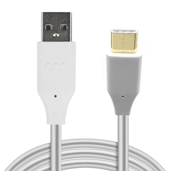 Imagem de Cabo de Dados Original Ztd USB-C Compativel P/ Galaxy A02s F02s M12 A20e M20 S20 A21s  2mt USBC2MBD