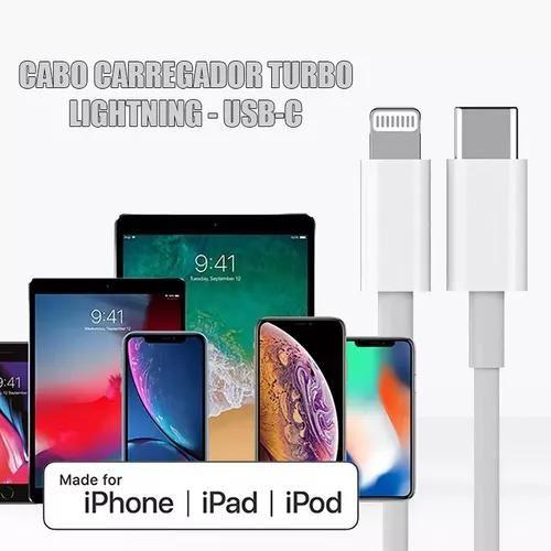 Imagem de Cabo De Dados P/ iPhone X Se 11 12mini 13 13promax Type-c 1m