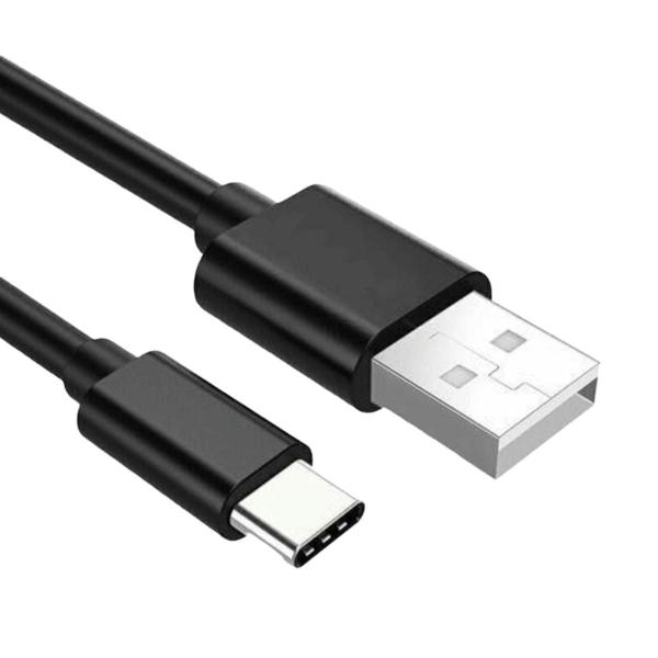 Imagem de Cabo De Dados Preto Comprido (1.2M) Para Samsung S10