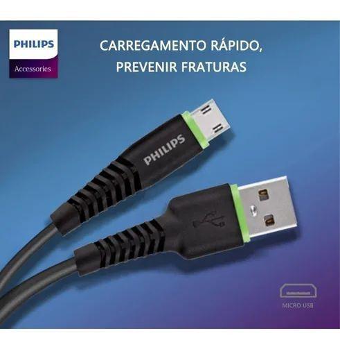 Imagem de Cabo De Dados Universal USB X Micro USB 1.2 Metros Philips