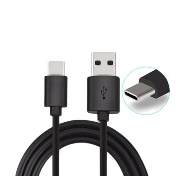 Imagem de Cabo De Dados Usb 1 Metro Preto Compatível Com Moto G9