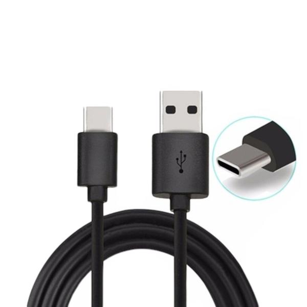 Imagem de Cabo de Dados USB 1 Metro Preto Compatível Com Samsung S22