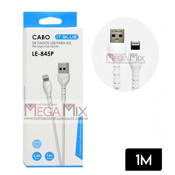 Imagem de Cabo de dados USB para IOS LE-845P IT-BLUE