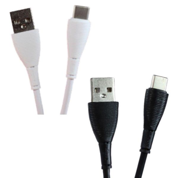 Imagem de CABO DE DADOS USB TIPO C - IT BLUE - BRANCO ou PRETO - Lelong