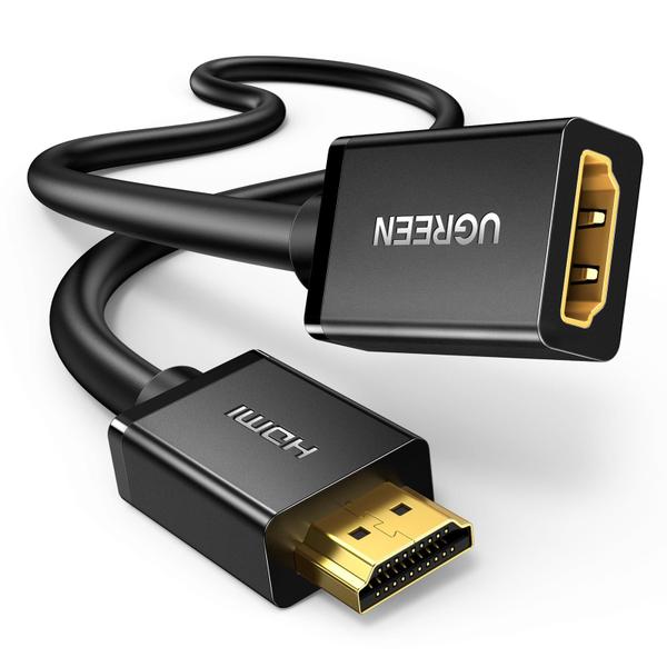 Imagem de Cabo de extensão HDMI UGREEN 4K HDMI Extensor 1,5 pés macho para fêmea