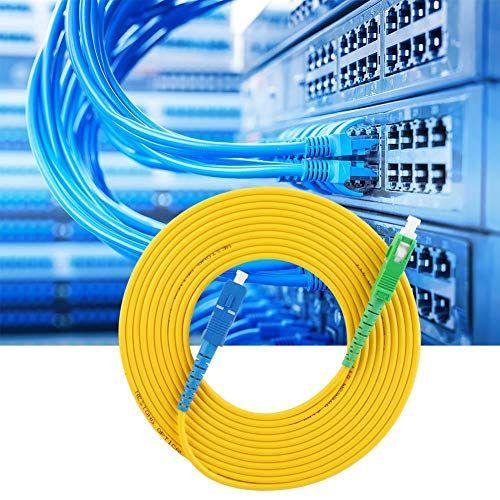 Imagem de Cabo de fibra óptica Jumper Liccx monomodo 15m SC/APC-SC/UPC