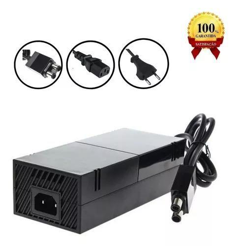 Imagem de Cabo De Força Bivolt + Fonte  Compatível com Xbox One 2 Pinos 110v/220v Gam