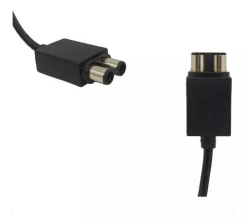 Cabo De Força Bivolt + Fonte Compatível com Xbox One 2 Pinos 110v/220v Game - DMK Imagem de Cabo De Força Bivolt + Fonte Compatível com Xbox One 2 Pinos 110v/220v Game