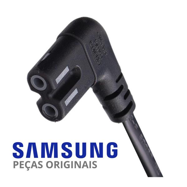 Imagem de Cabo De Forca Para Tv E Monitor Samsung Original 90 Grau