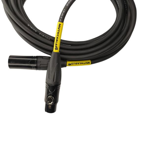 Imagem de Cabo De Microfone Balanceado Xlr M - Xlr F 1mts MUTHCABLE