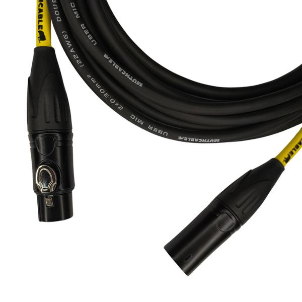 Imagem de Cabo De Microfone Balanceado Xlr M - Xlr F 5mts MUTHCABLE