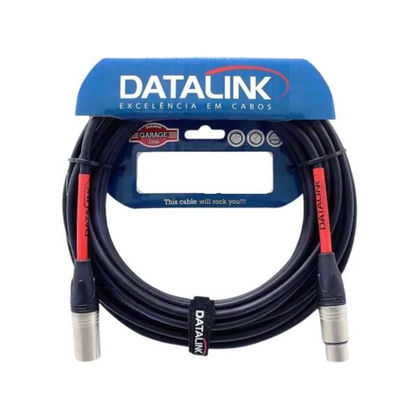 Cabo de microfone datalink 0,30mm xlr x xlr garage 5m gb003 Imagem de Cabo de microfone datalink 0,30mm xlr x xlr garage 5m gb003