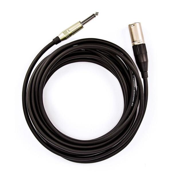 Imagem de Cabo De Microfone P10 Mono Para Xlr Macho Amphenol 2M