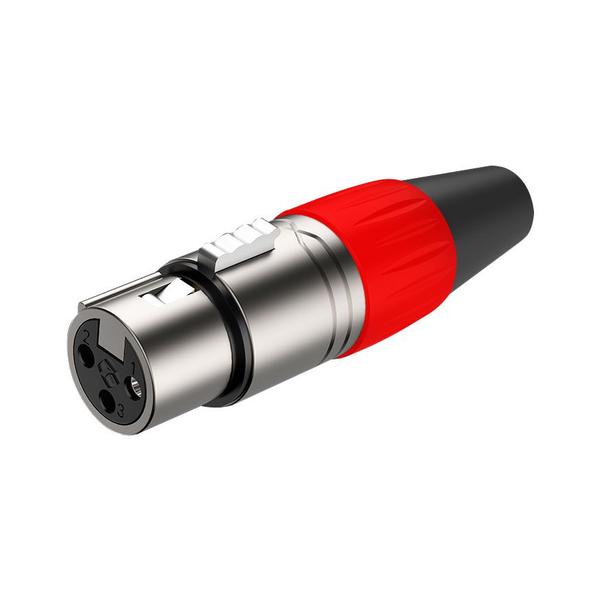 Imagem de Cabo de Microfone XLR / XLR Santo Angelo Plug Roxtone 05 Metros Vermelho