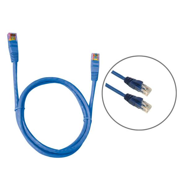 Imagem de Cabo De Rede Cat5.E 0.5M CAT5E05BL Patch Cord - PlusCable