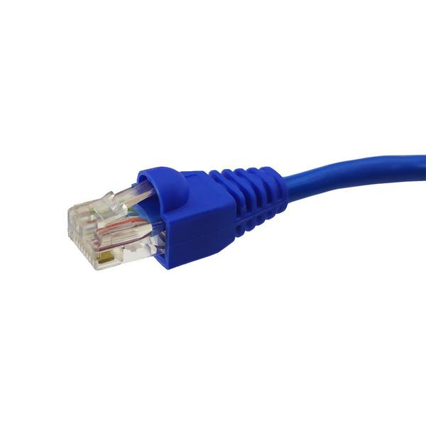 Imagem de Cabo de Rede e Internet 20 Metros - Azul - Montado com Terminais RJ45 pronto para uso