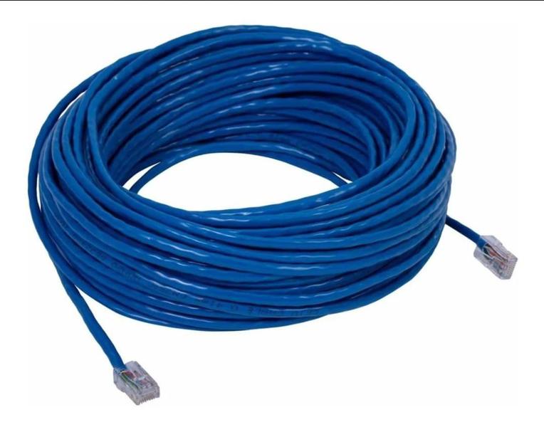 Imagem de Cabo De Rede Ethernet Azul Internet Tamanho:5M - CasesSP