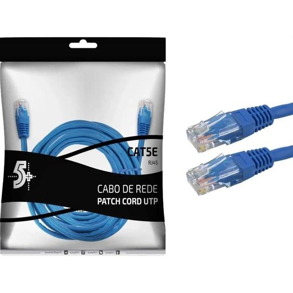 Imagem de Cabo de Rede RJ45 Patch INFO - Patch Cord CAT5E UTP 15M 018-1066