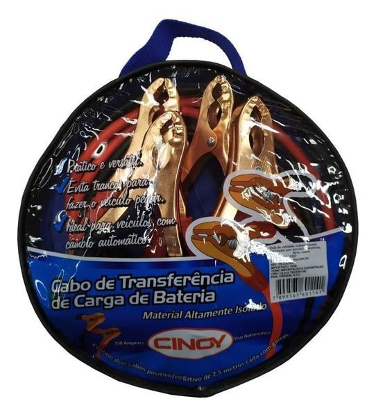 Imagem de Cabo De Transferência De Carga De Bateria 350 Amp 2,5M Cinoy