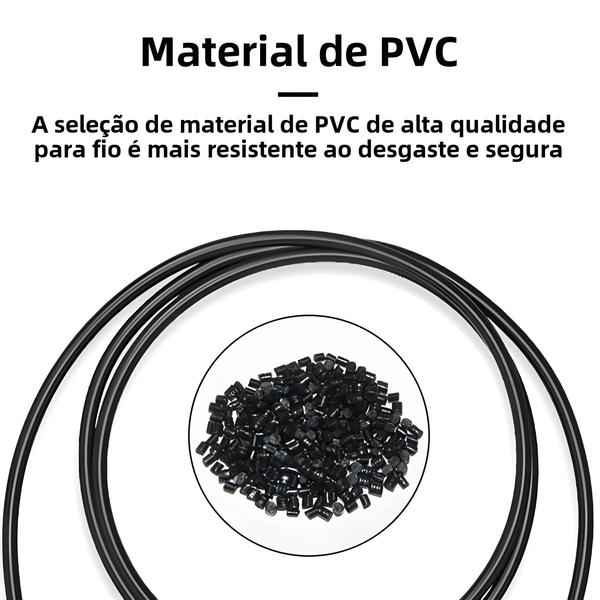 Imagem de Cabo De Vídeo RCA Universal Para Câmera De Visão Traseira De Carro 6M 10M 20M Fio De Conexão Para