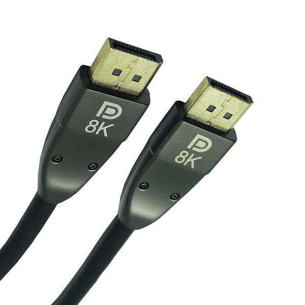 Imagem de Cabo Displayport 1.4 Conector Ouro 8K x 4k 32Gbps - 7 Metros