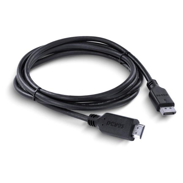 Imagem de Cabo Displayport Macho Para Hdmi 2.0 Macho 2 Metros - Pdphm-2