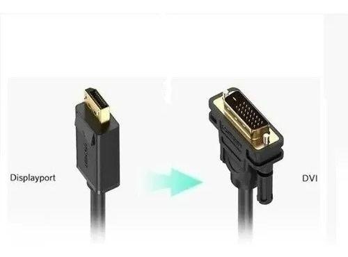 Imagem de Cabo Displayport Para Dvi-d 24+1 Pino 1,8mts