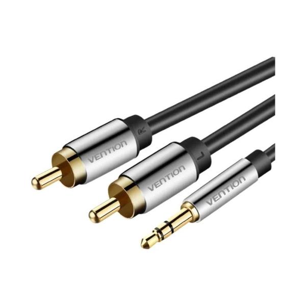 Imagem de Cabo Divisor de Áudio 3.5mm para 2 RCA Vention - Conector para Smartphone, Home Theater e Amplificador