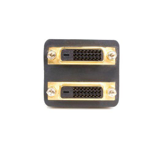 Imagem de Cabo Divisor DVI StarTech 1ft - M / F - DVI-D p/ 2x DVI-D, Preto