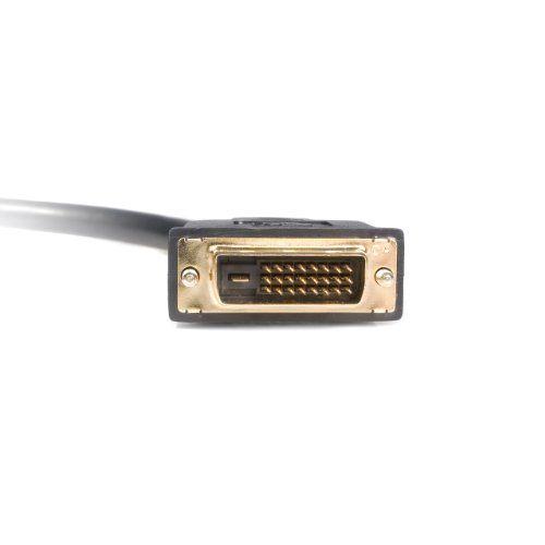 Imagem de Cabo Divisor DVI StarTech 1ft - M / F - DVI-D p/ 2x DVI-D, Preto