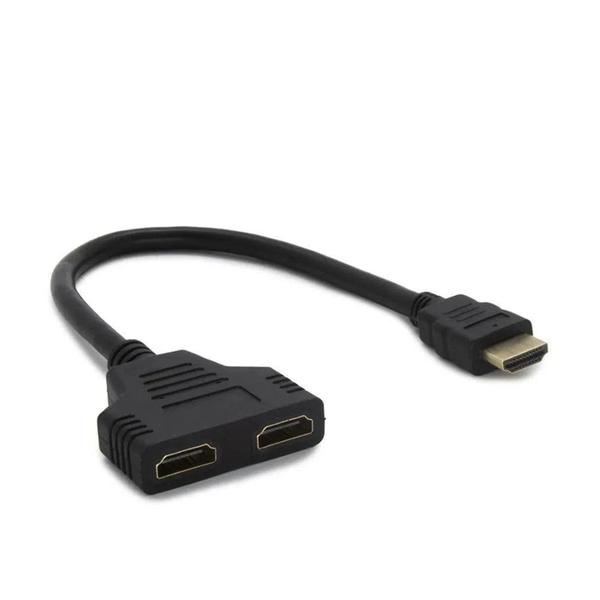 Imagem de Cabo Duplicador HDMI 1 x 2 1080P 0,30 Centímetros