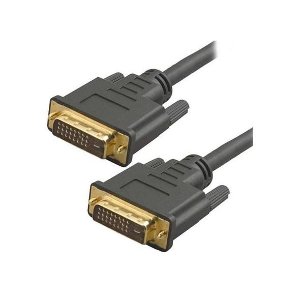 Imagem de Cabo Dvi-D x Dvi-D Dual Link Para Monitor e Projetor - 1.8 Mts