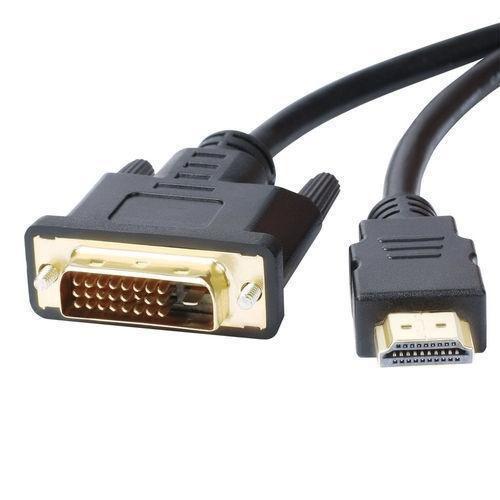 Imagem de Cabo Dvi Info - Dvi 24+1 + Hdmi Macho Preto - 3M