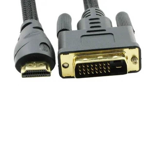 Imagem de Cabo dvi macho 241 para hdmi macho 1.5m fy