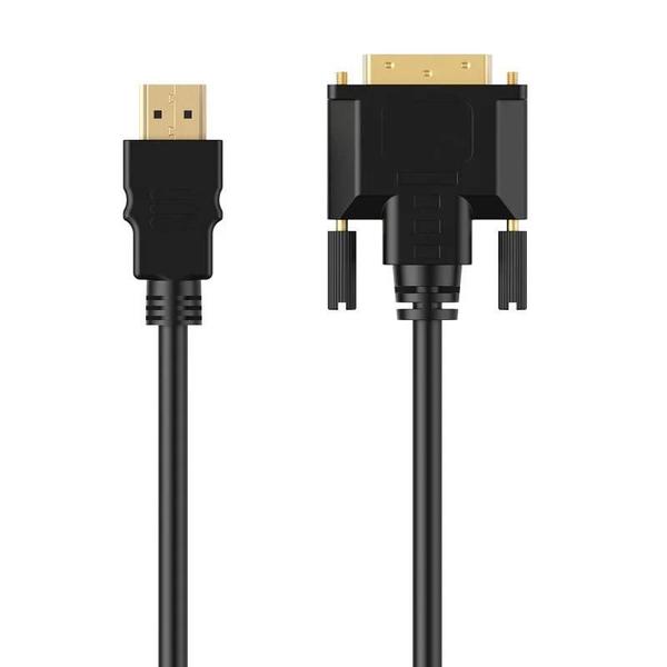 Imagem de Cabo DVI para HDMI 24+1 - Adaptador de Vídeo Digital para Projetor e HDTV