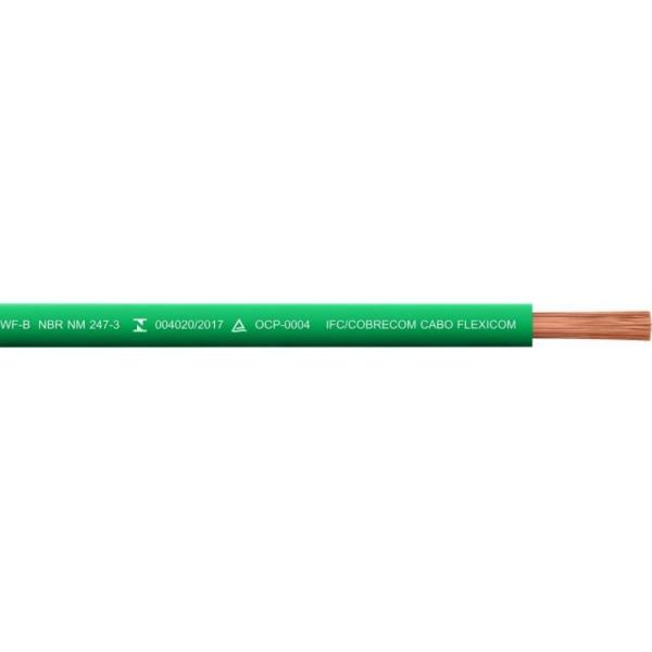 Cabo eletrico flexivel 1,5mm verde 100 metro cobrecom imetro - COBRECOM MEGATRON NAMBEI Imagem de Cabo eletrico flexivel 1,5mm verde 100 metro cobrecom imetro