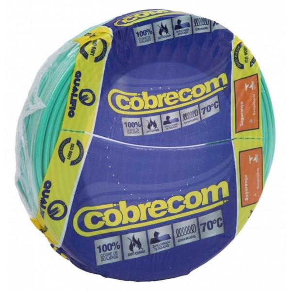 Cabo eletrico flexivel 1,5mm verde 100 metro cobrecom imetro - COBRECOM MEGATRON NAMBEI Imagem de Cabo eletrico flexivel 1,5mm verde 100 metro cobrecom imetro