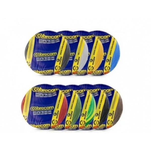 Cabo eletrico flexivel 6mm marrom 25 metro cobrecom imetro - COBRECOM MEGATRON NAMBEI Imagem de Cabo eletrico flexivel 6mm marrom 25 metro cobrecom imetro