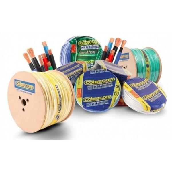 Cabo eletrico flexivel 6mm marrom 25 metro cobrecom imetro - COBRECOM MEGATRON NAMBEI Imagem de Cabo eletrico flexivel 6mm marrom 25 metro cobrecom imetro