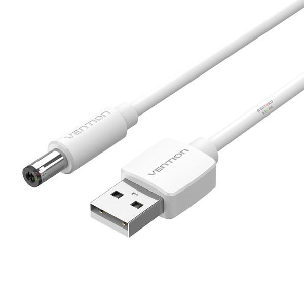 Imagem de Cabo Energia Alimentaçao USB A Para Dc 5,5mm 3A 1,5m Vention